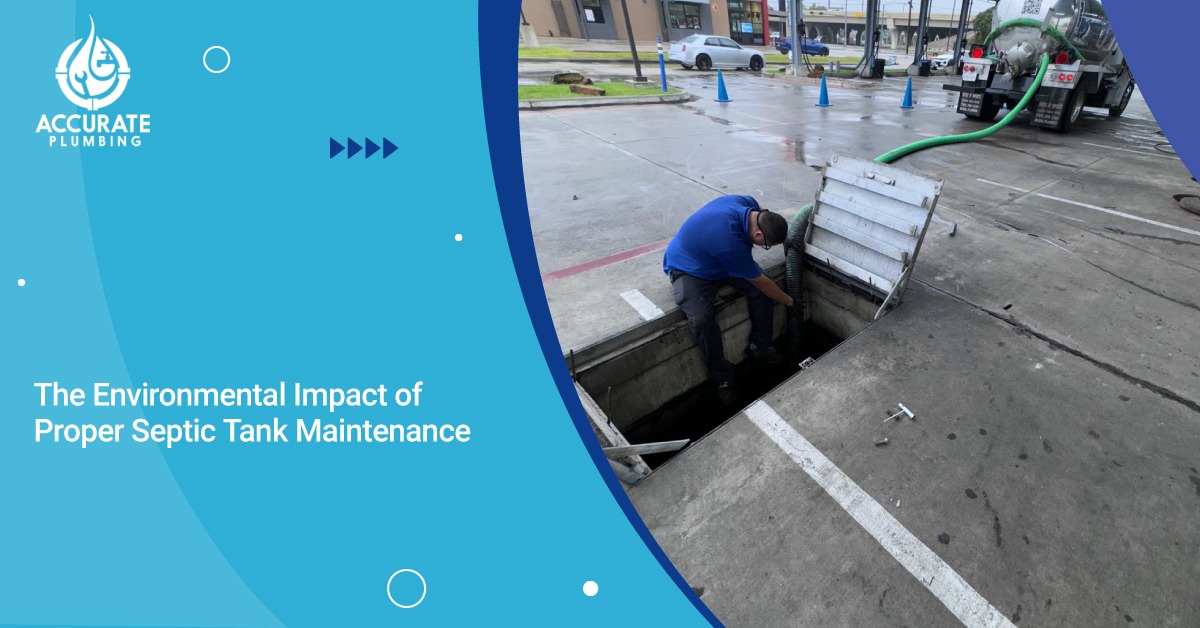 The Environmental Impact of Septic Tanks